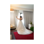 Fotografía de boda con banquete y recepción en Fiesta Inn Xalapa